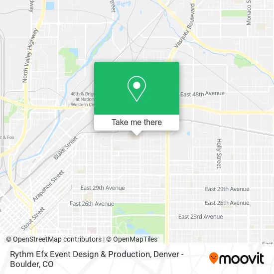 Rythm Efx Event Design & Production map