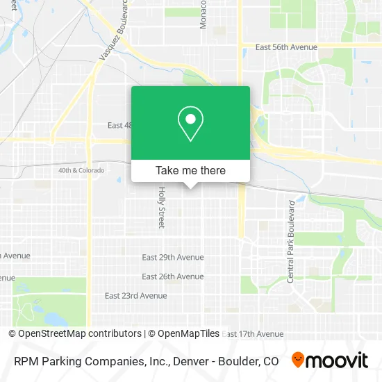 RPM Parking Companies, Inc. map