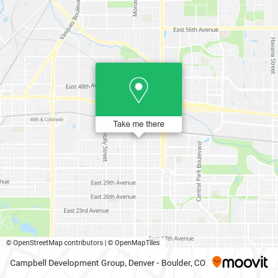 Campbell Development Group map