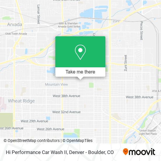 Hi Performance Car Wash II map