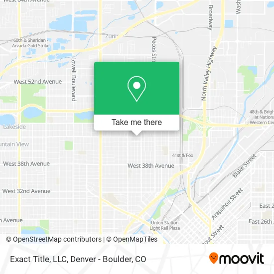 Exact Title, LLC map