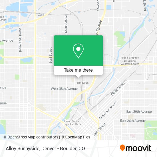 Alloy Sunnyside map