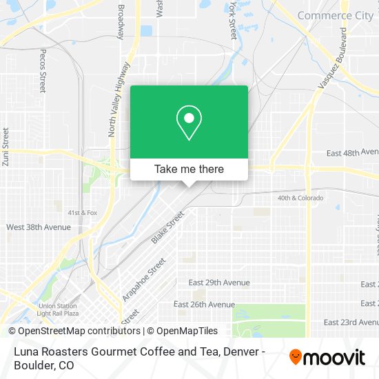 Mapa de Luna Roasters Gourmet Coffee and Tea