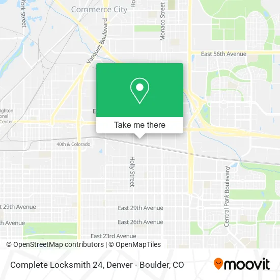 Complete Locksmith 24 map