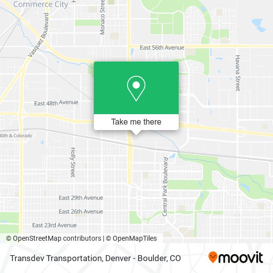 Mapa de Transdev Transportation