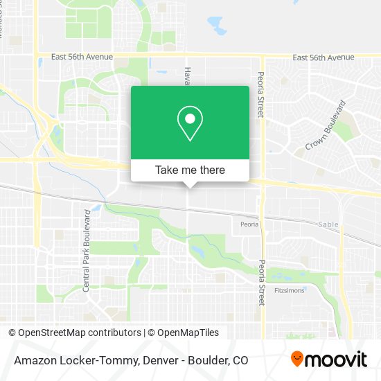 Amazon Locker-Tommy map