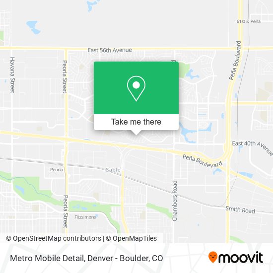 Metro Mobile Detail map