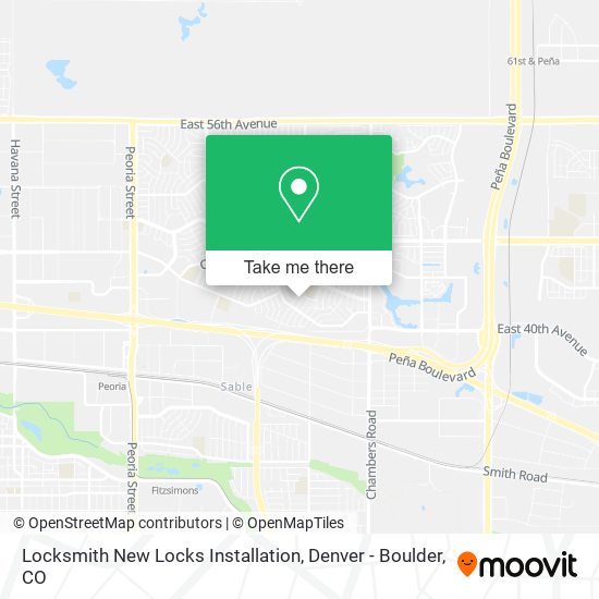 Mapa de Locksmith New Locks Installation