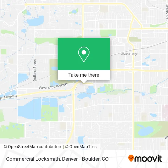 Commercial Locksmith map