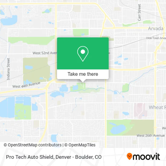 Pro Tech Auto Shield map