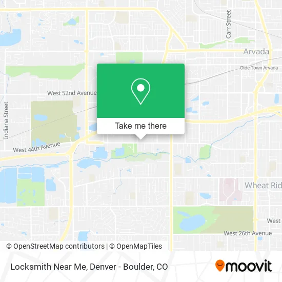 Locksmith Near Me map