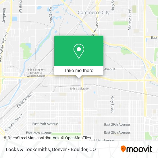 Locks & Locksmiths map