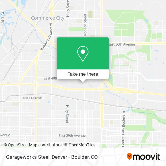 Mapa de Garageworks Steel