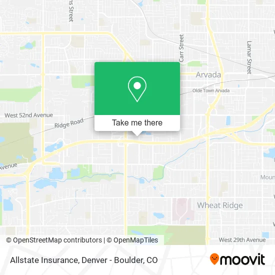 Allstate Insurance map
