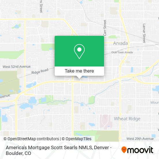 America's Mortgage Scott Searls NMLS map