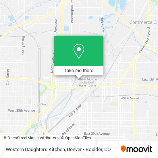 Mapa de Western Daughters Kitchen