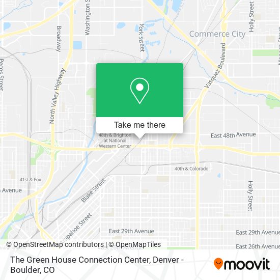Mapa de The Green House Connection Center