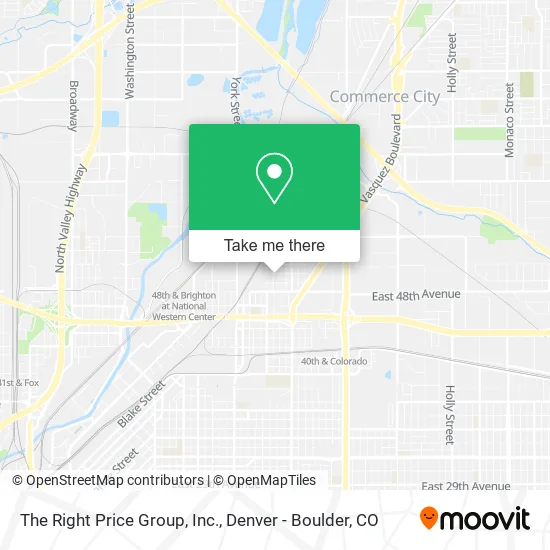 Mapa de The Right Price Group, Inc.
