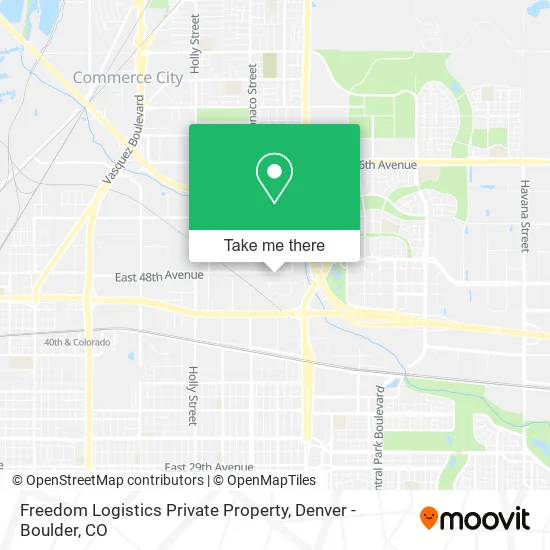 Freedom Logistics Private Property map