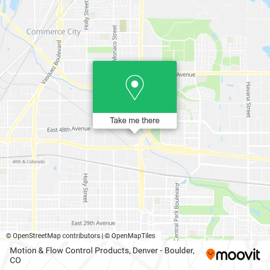 Motion & Flow Control Products map