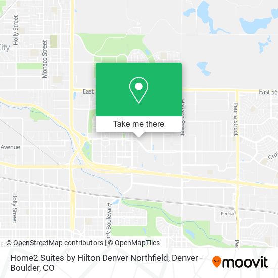 Home2 Suites by Hilton Denver Northfield map