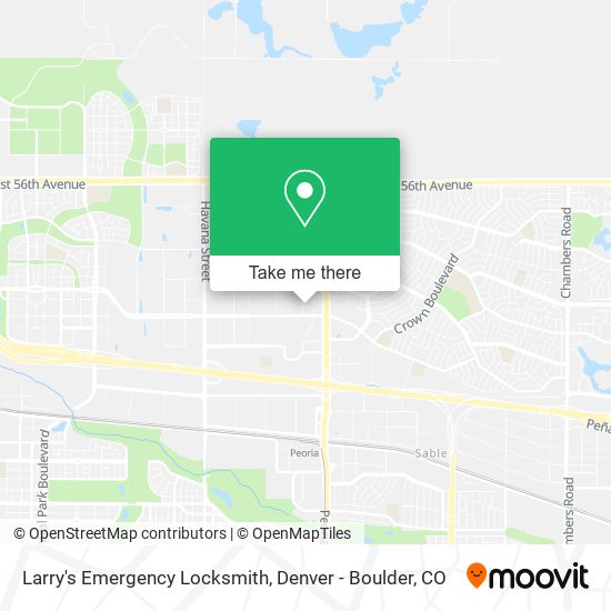 Mapa de Larry's Emergency Locksmith