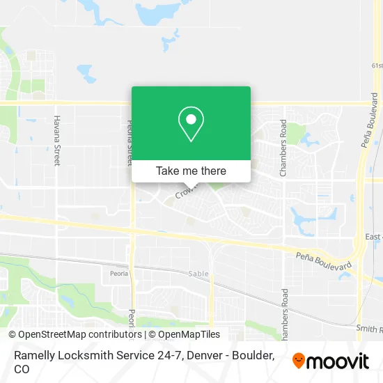 Ramelly Locksmith Service 24-7 map