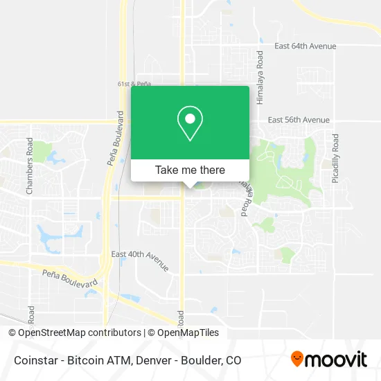 Coinstar - Bitcoin ATM map