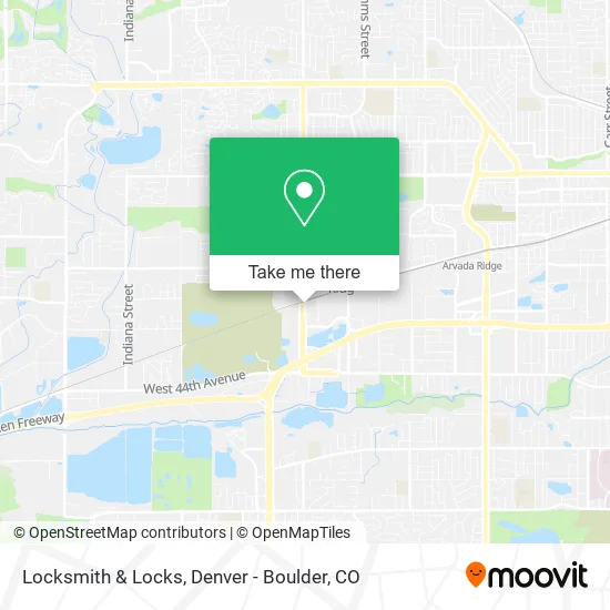 Locksmith & Locks map