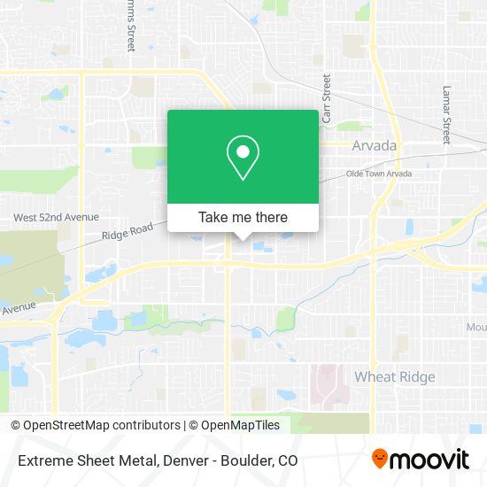 Extreme Sheet Metal map