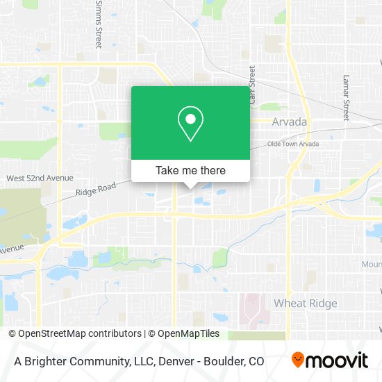 A Brighter Community, LLC map