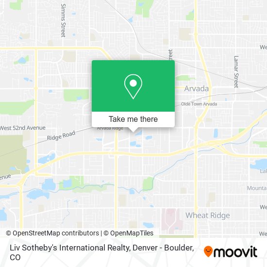 Liv Sotheby's International Realty map