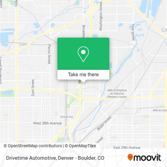 Drivetime Automotive map