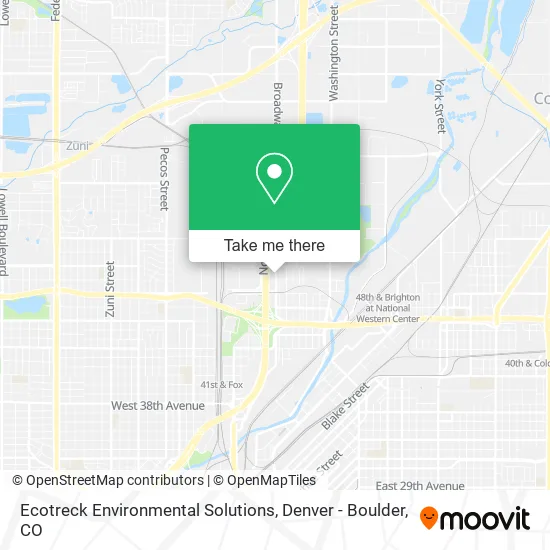 Ecotreck Environmental Solutions map