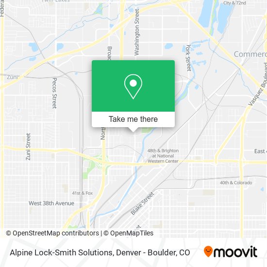 Alpine Lock-Smith Solutions map