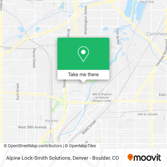 Alpine Lock-Smith Solutions map