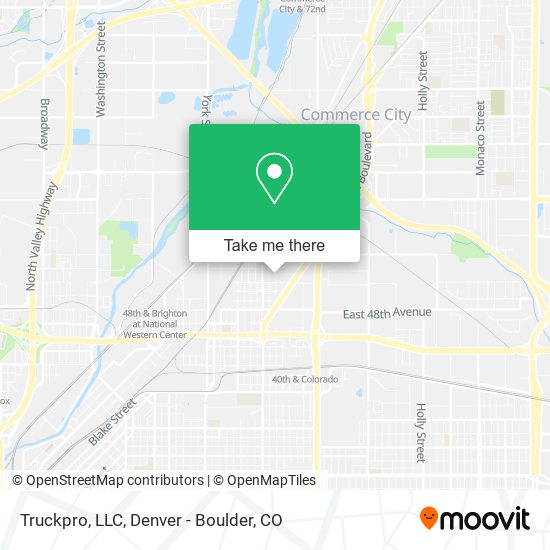 Mapa de Truckpro, LLC
