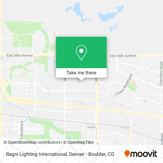 Mapa de Ragni Lighting International