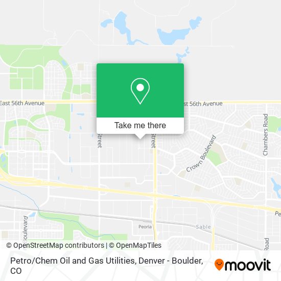 Petro / Chem Oil and Gas Utilities map