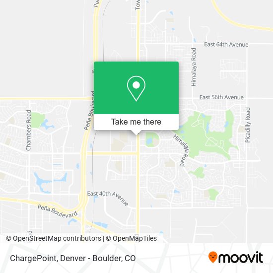 ChargePoint map