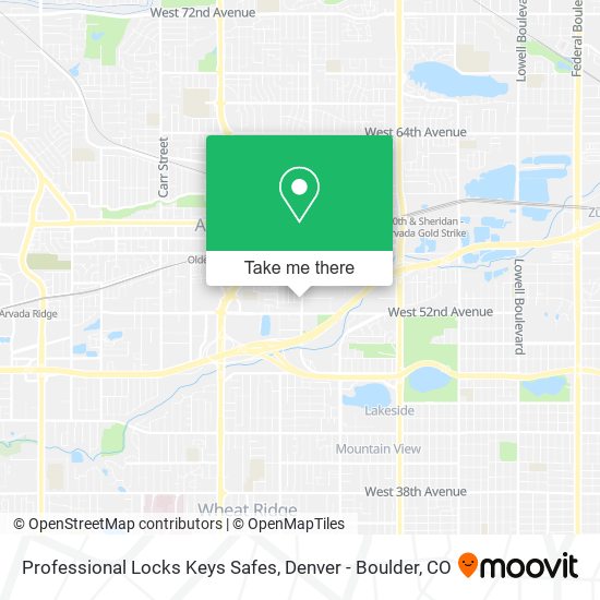 Professional Locks Keys Safes map