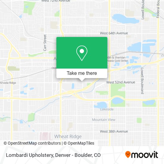 Lombardi Upholstery map