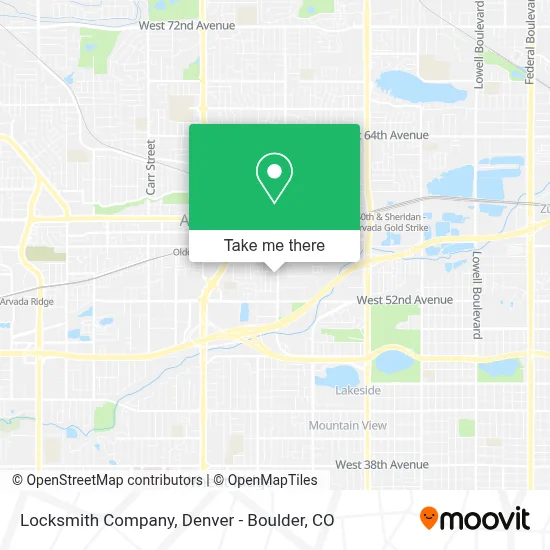 Locksmith Company map