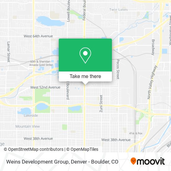 Mapa de Weins Development Group