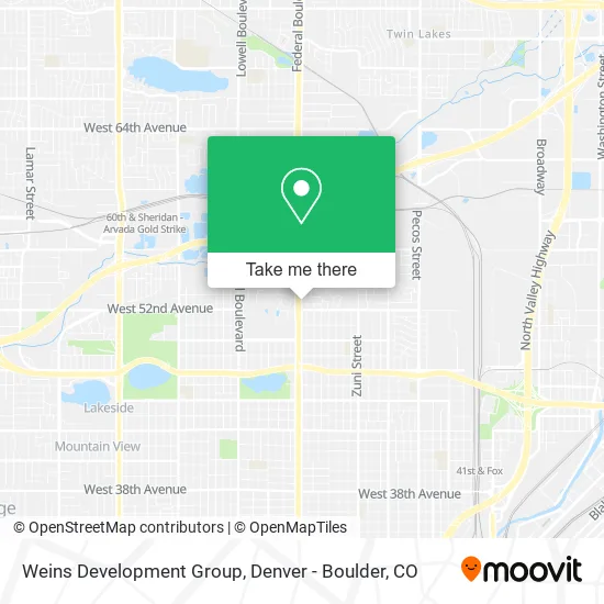 Weins Development Group map