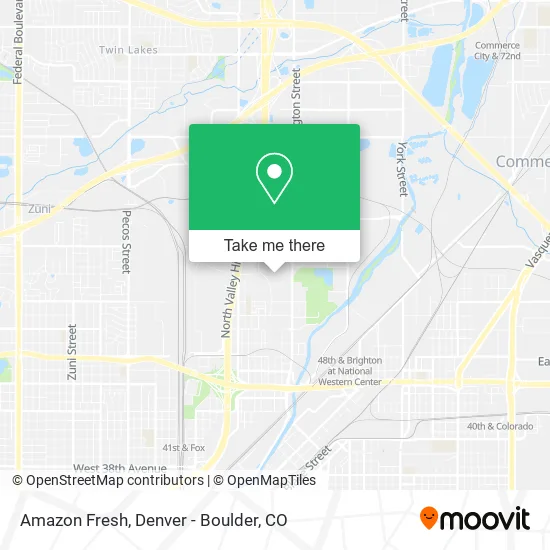Amazon Fresh map