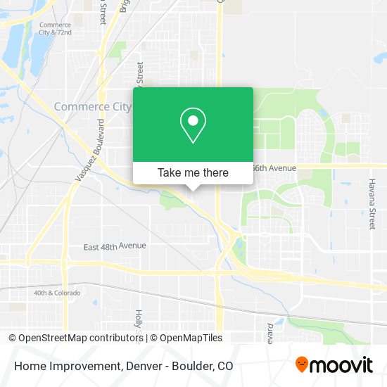 Mapa de Home Improvement