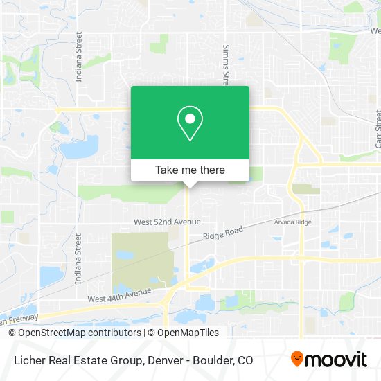 Mapa de Licher Real Estate Group