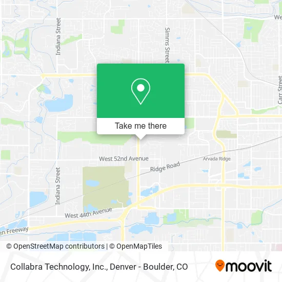 Collabra Technology, Inc. map