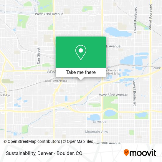 Sustainability map